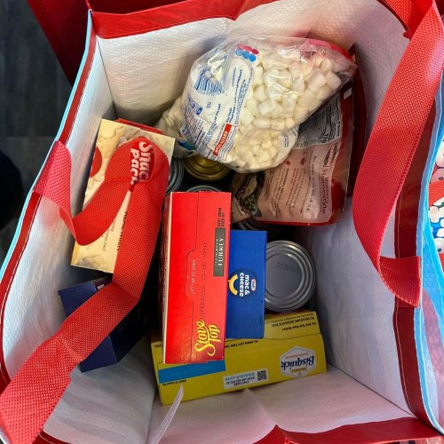 11-1-24 - Posted by Henry Sanchez - Sacramento VA Medical Center, Mather, CA - Elk Grove Post 233, in collaboration with Unit 233, made a very nice Thanksgiving Holiday donation which will feed 25 Veteran Families this coming Thanksgiving Holiday.