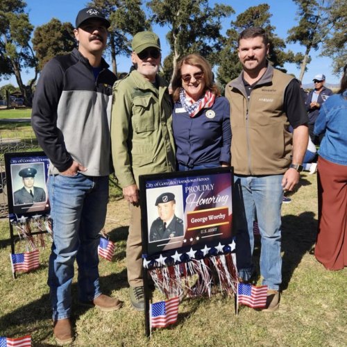 11-9-24 - Photo & Article Credit: Rosemary Barron - Hometown Heroes Ceremony presented by Post & Unit 81, District 28, and the City of Gonzales.