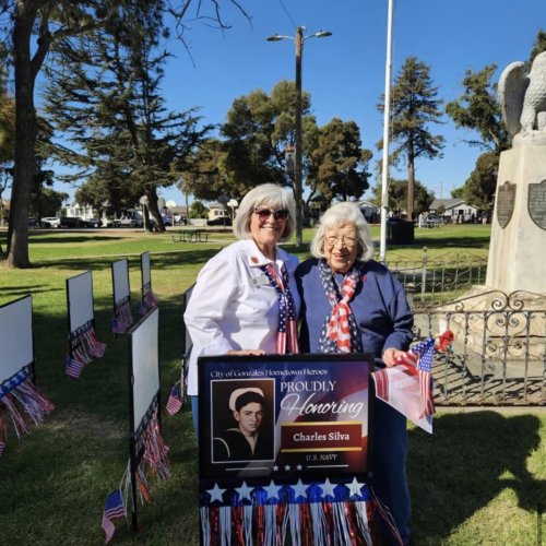 11-9-24 - Photo & Article Credit: Rosemary Barron - Hometown Heroes Ceremony presented by Post & Unit 81, District 28, and the City of Gonzales.