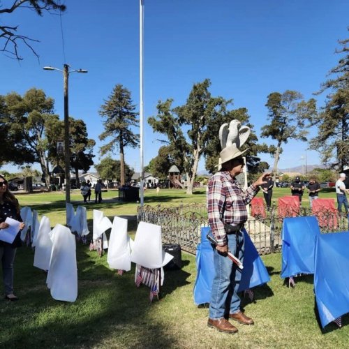 11-9-24 - Photo & Article Credit: Rosemary Barron - Hometown Heroes Ceremony presented by Post & Unit 81, District 28, and the City of Gonzales.