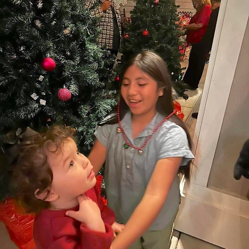 12-8-24 - Two junior members from ALA District 18 California decorating Christmas Trees for the Baldwin Park veteran housing. They helped our senior members as usual and had a lot of fun! Awesome project 18th District President Stephanie Huff. Article & Photo Credit: Maureen O'Brien Sacco.