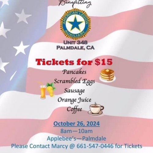 10-26-24 - Unit 348 Flapjack Fundraiser Flyer