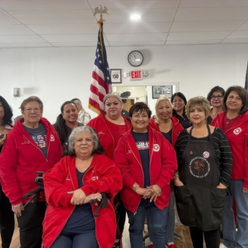 2-24-25 - Flag Retirement Ceremony at AL Montebello Post 272 - Thank you to all the ceremony participants and a special thanks to our Auxiliary Unit 272 Americanism Committee for coordinating with Boy Scout Troop 476 who will be completing the proper disposal of our retired flags.