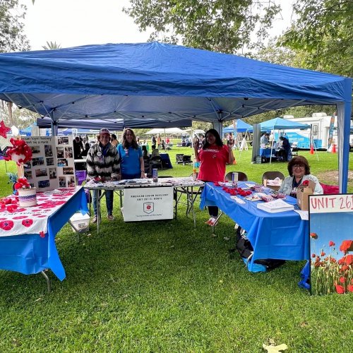 5-25-24 - Arcadia County Park, Arcadia - Norwalk Unit 359 at the 26th Annual Tribute to Veterans & Military Familes.