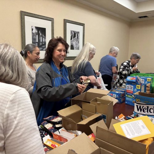 1-16-25 - DEC in Palmdale - Putting together the ditty bags.