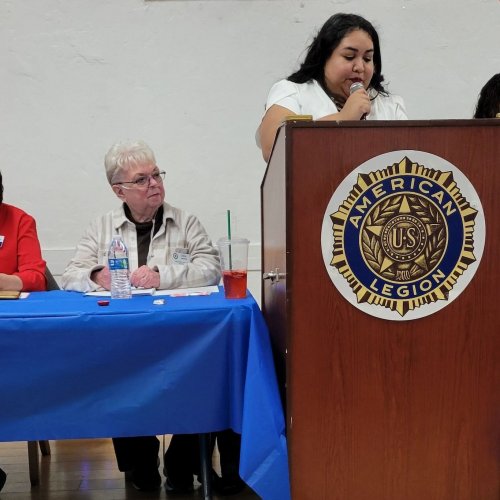 2-17-25 - District 18 Visitation at Alhambra Post 139 - Posted by Denise Conrad - We had the pleasure of attending CA Dept. President Linda's visit to the 18th District. Representatives from the 17th and 19 Districts were also present. I was honored by the 18th District representing Ohio, my home state, and the 18th District's theme this year under Dept. President Linda. Good food, good friends, and good information was the highlight of the night. Congrats to District 18 President Stephanie Huff for a great event.