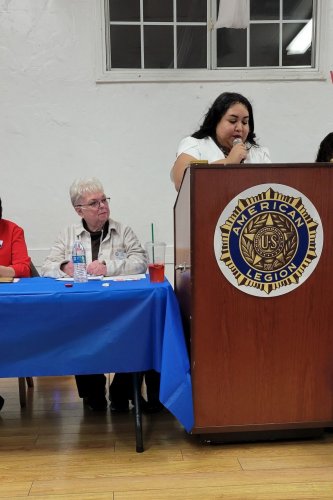 2-17-25 - District 18 Visitation at Alhambra Post 139 - Posted by Denise Conrad - We had the pleasure of attending CA Dept. President Linda's visit to the 18th District. Representatives from the 17th and 19 Districts were also present. I was honored by the 18th District representing Ohio, my home state, and the 18th District's theme this year under Dept. President Linda. Good food, good friends, and good information was the highlight of the night. Congrats to District 18 President Stephanie Huff for a great event.