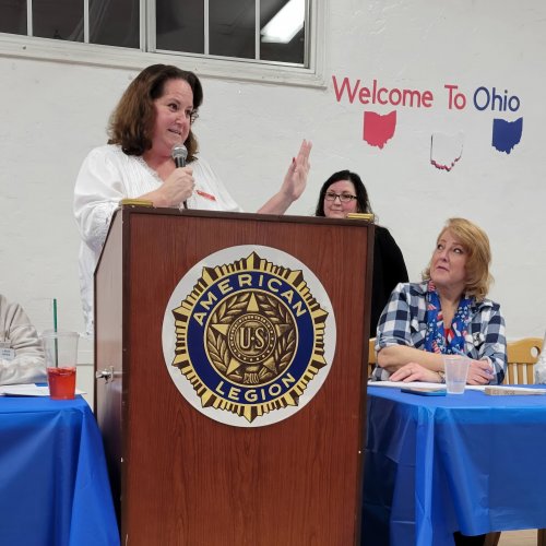 2-17-25 - District 18 Visitation at Alhambra Post 139 - Posted by Denise Conrad - We had the pleasure of attending CA Dept. President Linda's visit to the 18th District. Representatives from the 17th and 19 Districts were also present. I was honored by the 18th District representing Ohio, my home state, and the 18th District's theme this year under Dept. President Linda. Good food, good friends, and good information was the highlight of the night. Congrats to District 18 President Stephanie Huff for a great event.