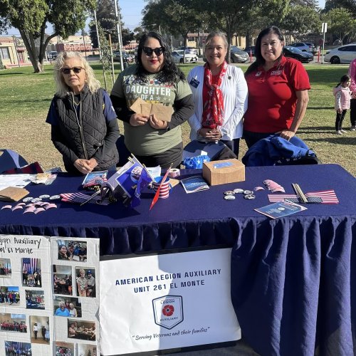 11-11-24 - Posted by ALA Unit 261, El Monte - Thank you City of El Monte Government for inviting us to be part of our city’s beautiful celebration in honoring our Veterans. Thank you Veterans! We appreciate you all, love you all, and could never thank you enough for your brave, selfless service. Happy Veterans Day!