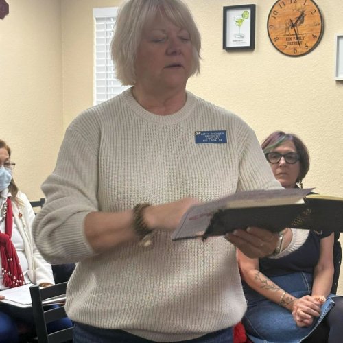 2-23-25 - Posted by Elizabeth Leary - District 6, Elk Gove Unit 233’s February meeting at Elk Gove Elks Lodge #2577.