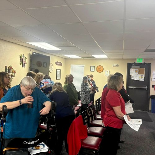 2-23-25 - Posted by Elizabeth Leary - District 6, Elk Gove Unit 233’s February meeting at Elk Gove Elks Lodge #2577.