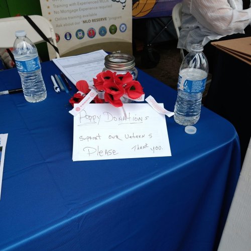 5-25-24 - Los Angeles County Fair, Pomona - District 18 on National Poppy Day.