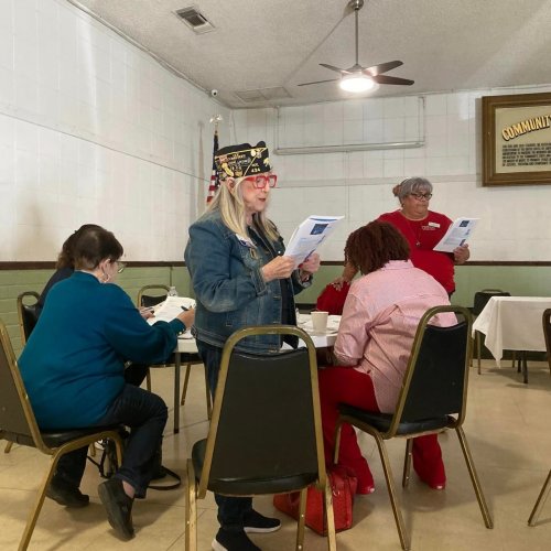 11-16-24 - Posted by Martha Romano - ALA Dept of CA Leadership Training at American Legion Post 46 in Culver City, CA hosted by ALA Community Unit 46.