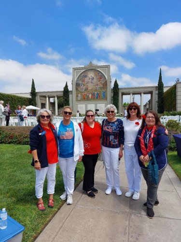 5-27-24 - Memorial Day at Forest Lawn Cemetary.