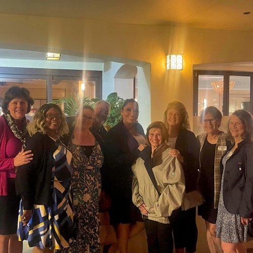 3-10-24 - Dinner with ALA National President Lisa Williamson at the Bel Air Bay Club arranged by Palisades Post & Unit 283.