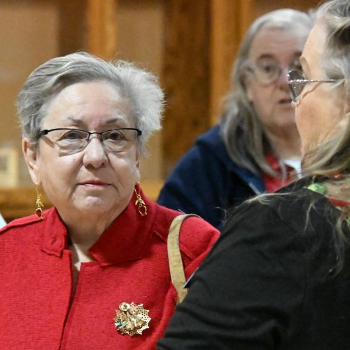 2-22-25 - Northern CA Visitation at Roseville Veterans Memorial Hall - Photo credit: Henry Sanchez - ALA, Dept. of CA President Linda Hayes made her northern California visitation at the Roseville Veterans Memorial Hall. Representatives from ALA Districts 2, 5, 6, 7, and 11 welcomed Madame President.