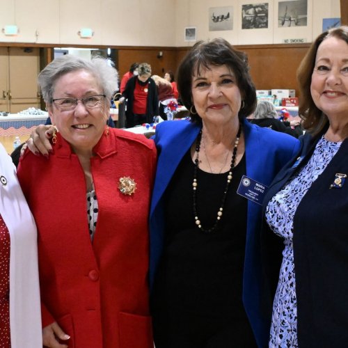 2-22-25 - Northern CA Visitation at Roseville Veterans Memorial Hall - Photo credit: Henry Sanchez - ALA, Dept. of CA President Linda Hayes made her northern California visitation at the Roseville Veterans Memorial Hall. Representatives from ALA Districts 2, 5, 6, 7, and 11 welcomed Madame President.