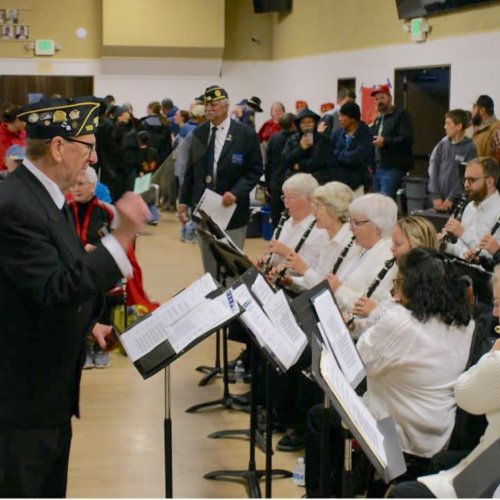 11-11-24 - Post 105 and Unit 105 Veteran's Day Ceremony - Article & Photo Credit: Peggy Toye.